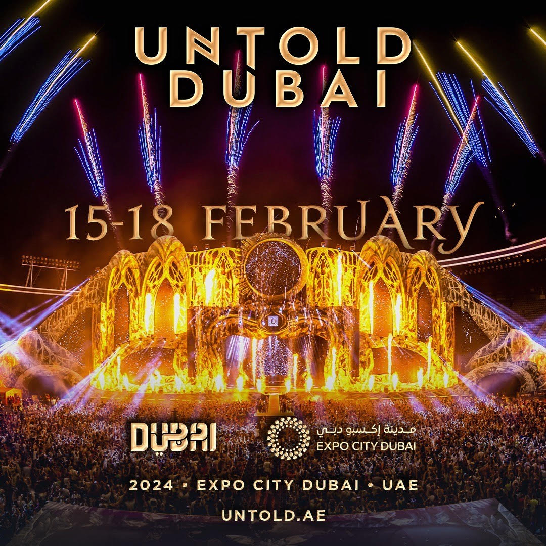 UNTOLD Dubai a Expo City Dubai dal 15 al 18 febbraio 2024