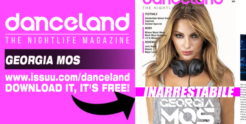 Georgia Mos per la cover story di Danceland di ottobre