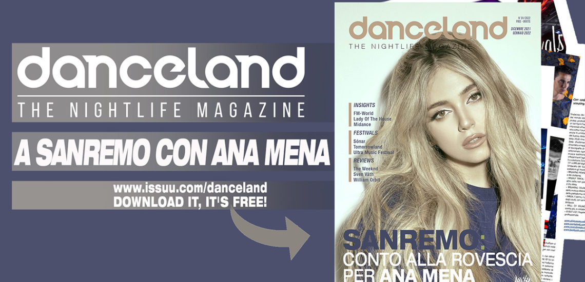 Danceland gennaio 2022 con Ana Mena e Sanremo